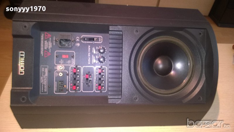 mission f52-s active subwoofer-46/23/23sm-внос англия, снимка 1