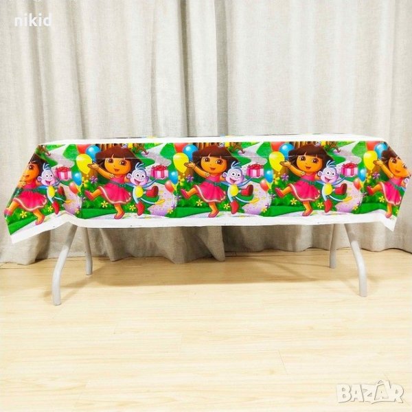 Дора и Ботичко парти найлонова покривка за парти рожден ден, снимка 1