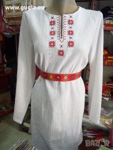 Българска дамска риза етно бродерия , снимка 1