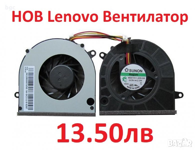 НОВ Вентилатор за Lenovo Леново Идеапад G460 G460A Z565 Z460A G465 Z465 Z560A Z560 Z460 G560 G565 , снимка 1