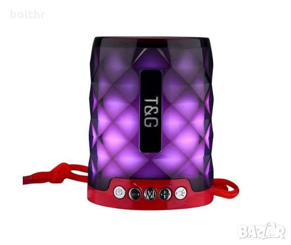 Преносима Bluetooth MP3 Колонка Music Box TG-155 с диско ефекти, снимка 1