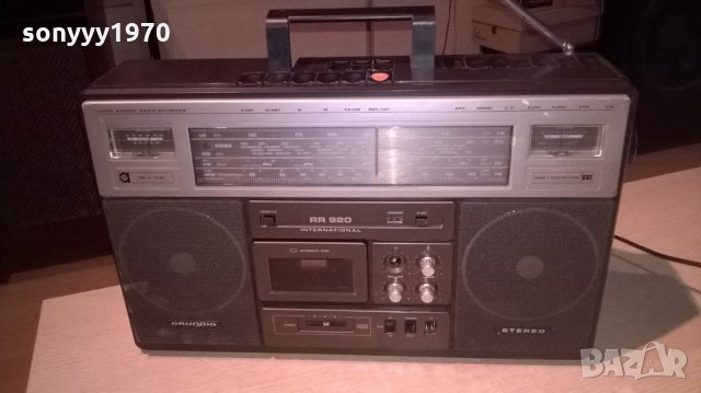 grundig typ rr920 international-made in uk-ретро машина-внос англия, снимка 10 - Ресийвъри, усилватели, смесителни пултове - 22670491