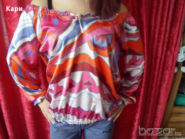 Дамска блуза, снимка 1 - Блузи с дълъг ръкав и пуловери - 13553251