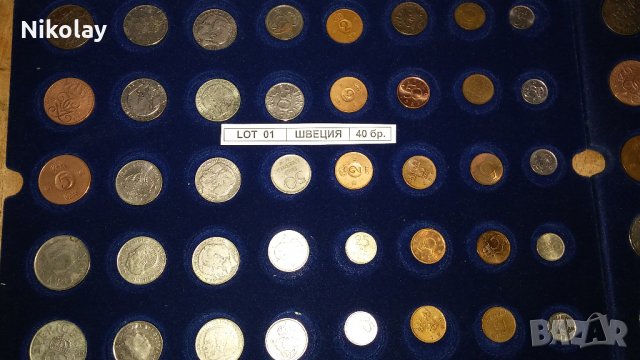 МОНЕТИ ШВЕЦИЯ