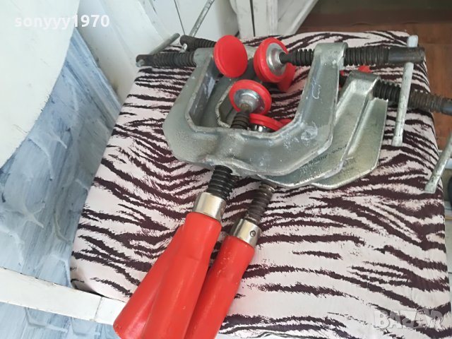 bessey-germany-яки стяги 40х40см-с захват 9см-внос швеицария, снимка 6 - Стяги - 24578751