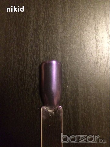 born pretty искряща пудра прах ефект русалка цветен глитър шимер с лазер ефект апликатор в кутийка, снимка 4 - Декоративна козметика - 16032684