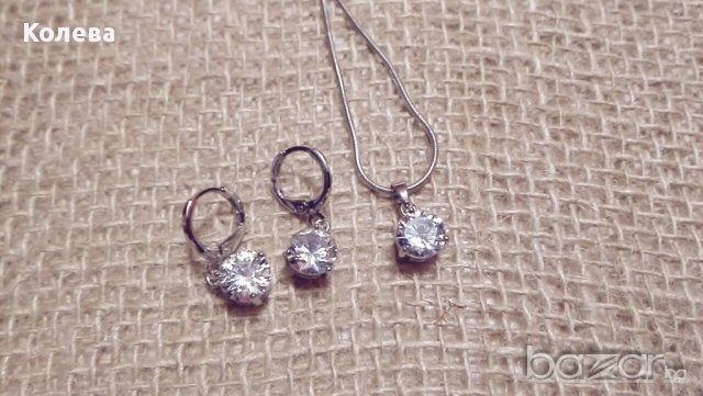 Нови посребрени комплекти, снимка 2 - Бижутерийни комплекти - 15757720