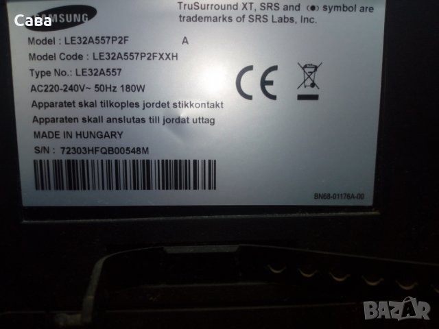 TV SAMSUNG LE32A557P2F  на части, снимка 6 - Части и Платки - 26155598