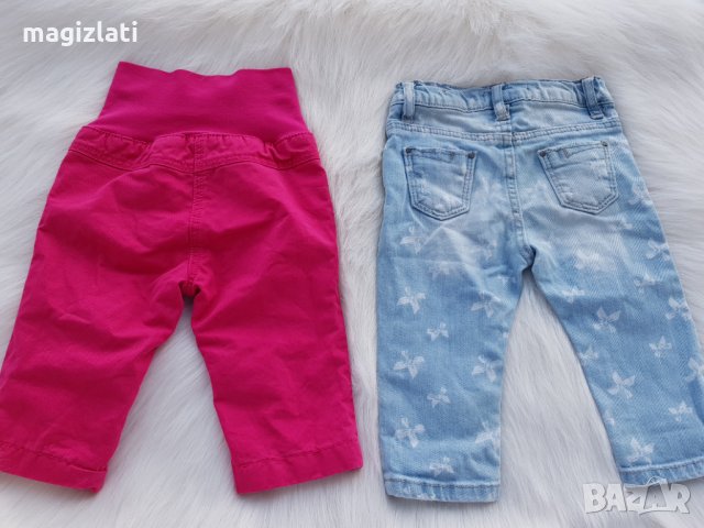 Бебешки дънки Zara 3-6 месеца, снимка 3 - Бебешки дънки - 23146820