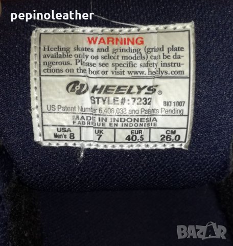 Американски РОЛЕР маратонки Heelys, ном. 40 38 36 34 32, снимка 17 - Детски маратонки - 13173841
