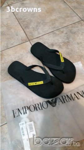 ARMANI мъжки чехли, снимка 2 - Мъжки сандали - 11974158
