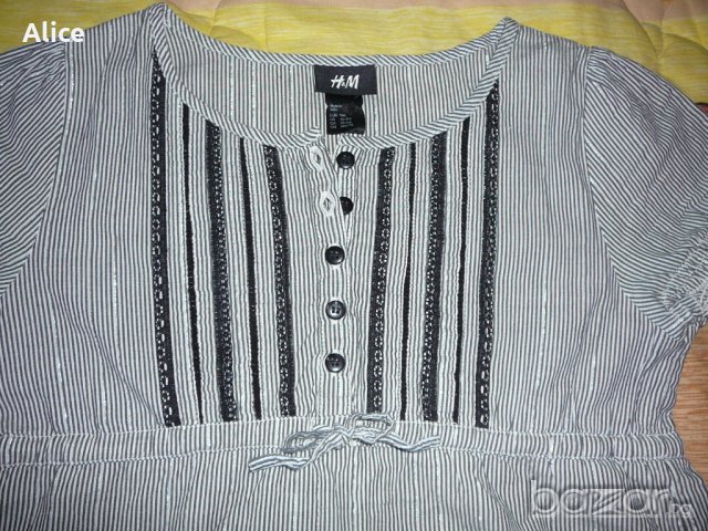 Блуза с къс ръкав Н&М, размер ХS, снимка 2 - Ризи - 18970591