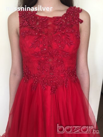 Бална  рокля в червено - НОВО!, снимка 9 - Рокли - 20842263