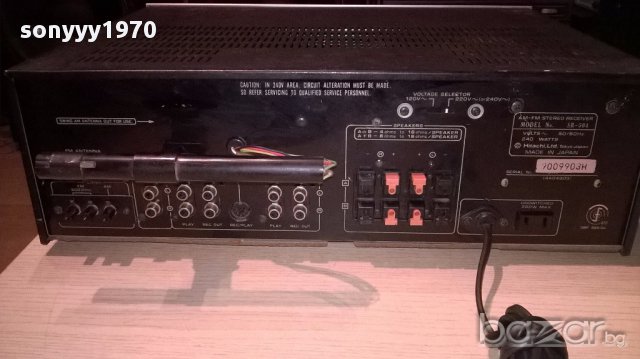 Hitachi sr-504 am/fm receiver-made in japan-внос швеицария, снимка 12 - Ресийвъри, усилватели, смесителни пултове - 15299090
