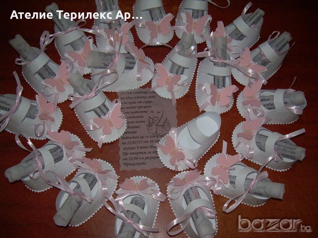 ПОКАНА 3Д ОБУВЧИЦА, снимка 6 - Декорация - 19653416