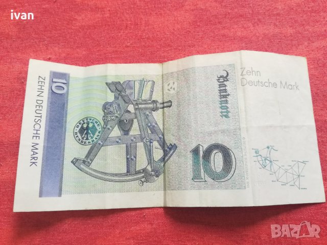 Изкупувам банкноти от 10 западно  германски марки. Може и количества. , снимка 2 - Нумизматика и бонистика - 23459618