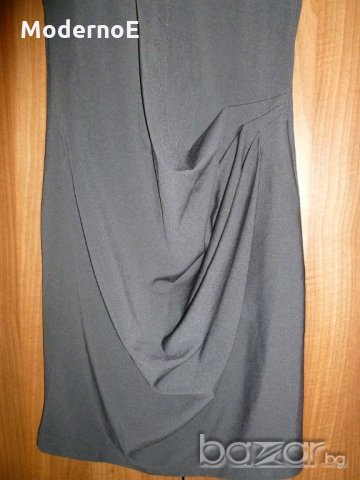 Интересна черна рокля с дантела, снимка 4 - Рокли - 18955734