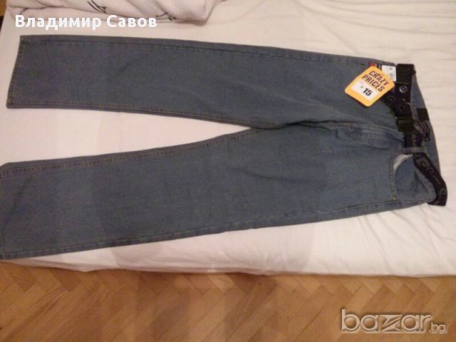 Продавам дънки Пиер Кардин 30Р  нови , снимка 3 - Дънки - 10988531