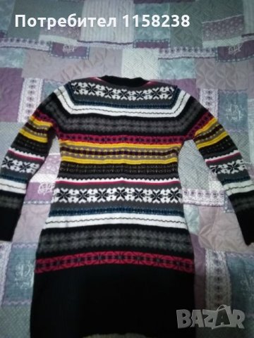 Дамски пуловер в свежи цветове, снимка 4 - Блузи с дълъг ръкав и пуловери - 23463823