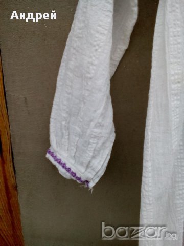 Старинна Мъжка кенарена риза за носия, снимка 4 - Антикварни и старинни предмети - 17549302