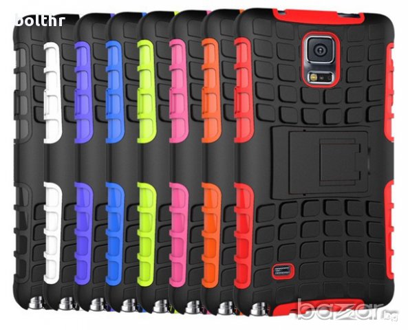 HARD STAND CASE ГРЪБ БРОНЯ ЗА SAMSUNG GALAXY NOTE 4, снимка 2 - Калъфи, кейсове - 8631450