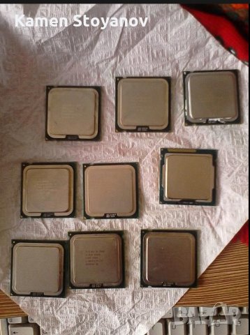 Процесори и части за компютри, снимка 1 - Процесори - 21510223