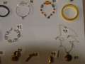 Обеци, колиета, фиби,гривни, пръстени, часовници, снимка 12