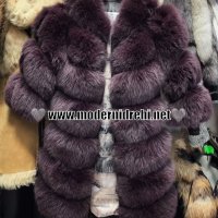 Дамско зимно палто от лисица код 043, снимка 1 - Палта, манта - 24340386
