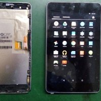 ASUS Google Nexus 7 1st GEN 3G версия 2012 ME370TG Дисплей+тъч+рамка оригинален, снимка 2 - Таблети - 19661137