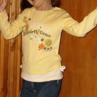 Памучна блузка за градината,110 см. , снимка 1 - Детски Блузи и туники - 16399978