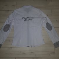 Дамска бяла риза с дълъг ръкав марка Uz-Sa Fashion, снимка 2 - Ризи - 23842171