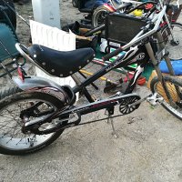 low rider stinqray-uk-чопър баик-внос англия-поръчкова изработка, снимка 9 - Велосипеди - 25584597
