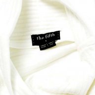 Снежно бяла рокля  блуза  туника  изчистен стилен модел, снимка 4 - Блузи с дълъг ръкав и пуловери - 17227291