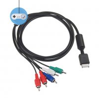 Компонентен кабел за PS2/PS3 конзоли COMPONENT cable