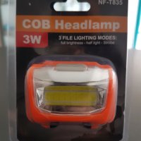 LED челник COB Headlamp 3W, снимка 1 - Къмпинг осветление - 23188598