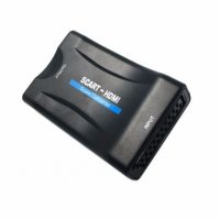 Конвертор SCART към HDMI 1080P Видео аудио сигнал адаптер, снимка 2 - Друга електроника - 20325451