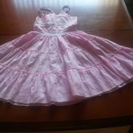 Розова рокличка + подарък, снимка 4 - Детски рокли и поли - 10639674