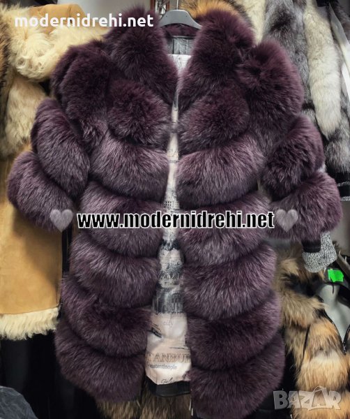 Дамско зимно палто от лисица код 043, снимка 1