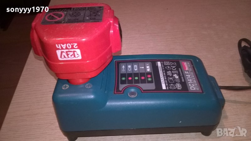 makita charger+makita battery pack-внос швеицария, снимка 1