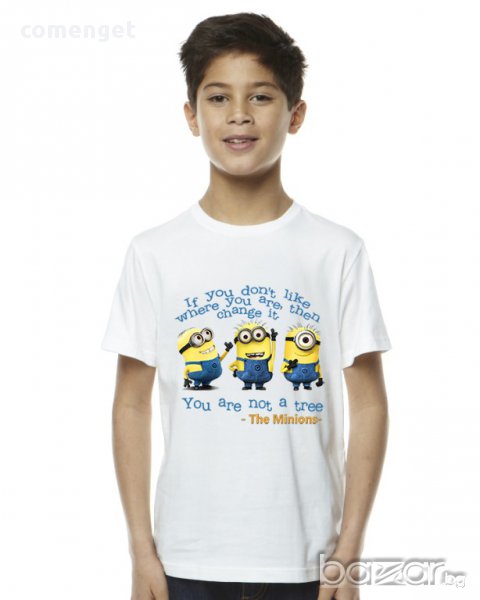 ХИТ! Детски тениски THE MINIONS / МИНЬОНИ с уникален принт! Поръчай модел с ТВОЯ идея!, снимка 1