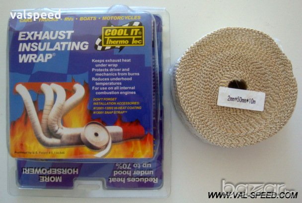 Мото термо лента за колекторни изпускателни тръби , снимка 1