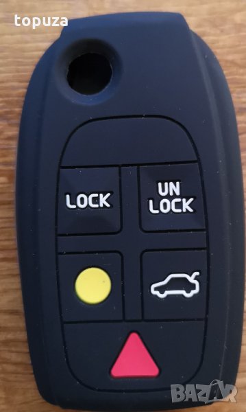 Силиконов кейс (калъф) за Volvo S80 S60 V70 XC70 XC90 D05, снимка 1