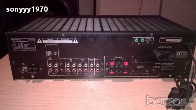Kenwood-STEREO AMPLIFIER-внос швеицария, снимка 10 - Ресийвъри, усилватели, смесителни пултове - 13618615
