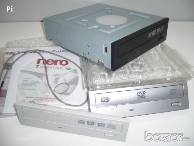 НОВА записвачка DVDRW IDE, ATA, CD/DVD-R/RW DL MultiRecorder + 2 Covers + Nero