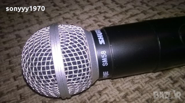 ПОРЪЧАН-shure-usa-profi wireles microphone, снимка 5 - Микрофони - 25280655