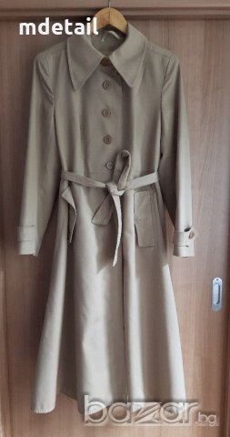 Modena - бежов тренч/винтидж, снимка 2 - Палта, манта - 19785414