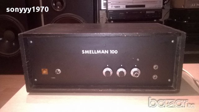 Smellman 100 amplifier-внос швеицария, снимка 1 - Ресийвъри, усилватели, смесителни пултове - 15925476