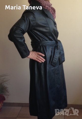 Дамско манто от естествена кожа, снимка 4 - Палта, манта - 15942511