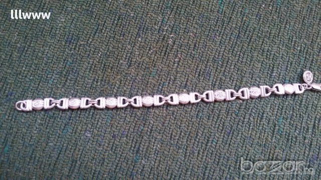 Сребърна гривна, снимка 2 - Гривни - 10629489