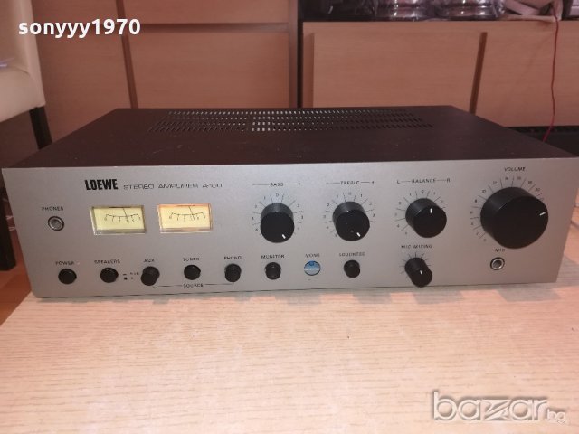 loewe a-100 stereo amplifier-внос швеицария, снимка 5 - Ресийвъри, усилватели, смесителни пултове - 20255992